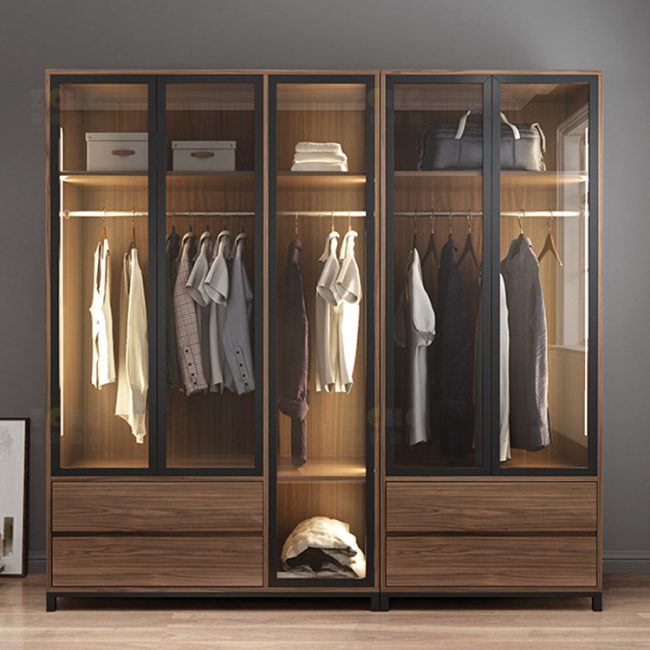 Glass door dressing 240x240cm - FW012