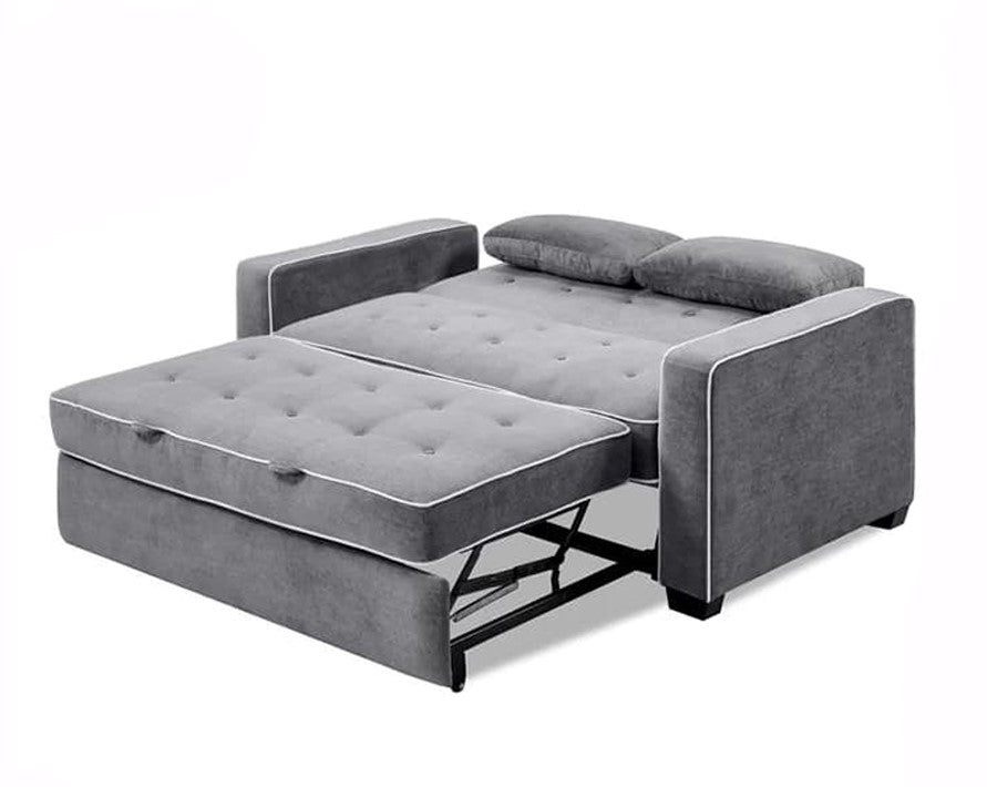 Leech wood sofa bed-SB0011 - Image 2