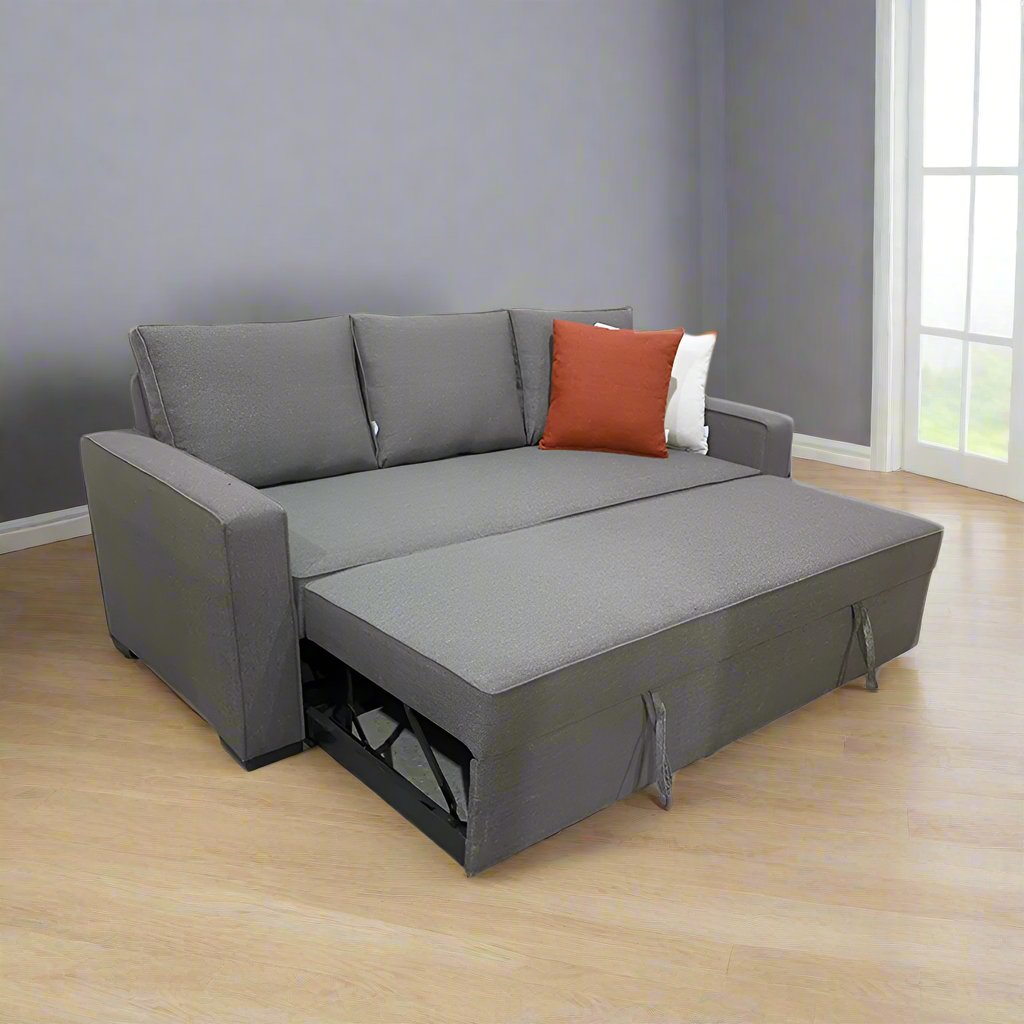 YHech Wood Sofa Bed-SB001 - Image 3