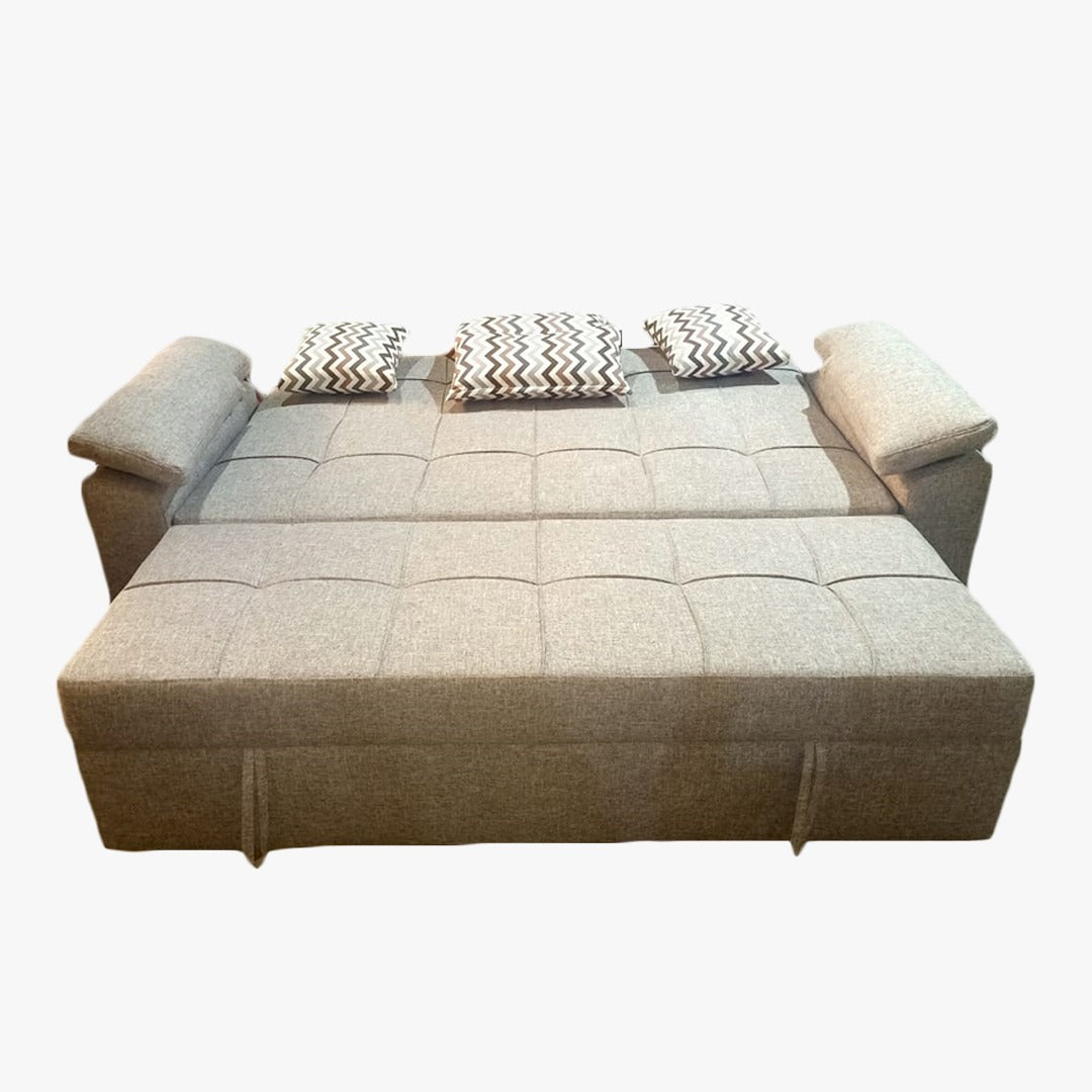Ueech Wood Sofa Bed-SB002 - Image 2