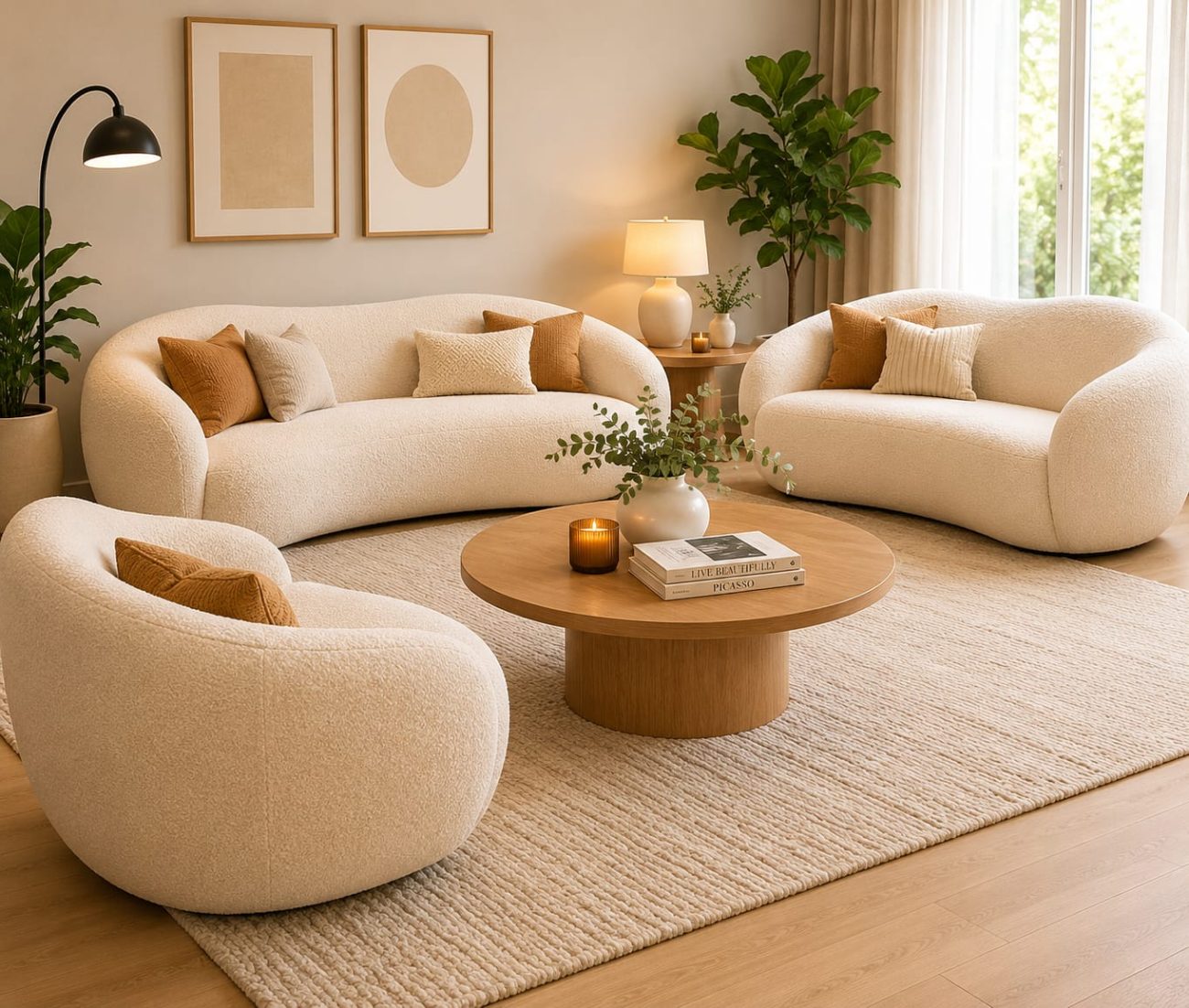 Bolly Living Room Set - LRS009